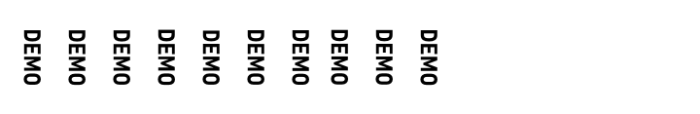 Gridink Regular Demo Font OTHER CHARS