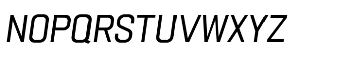 Gridink Regular Oblique Font UPPERCASE