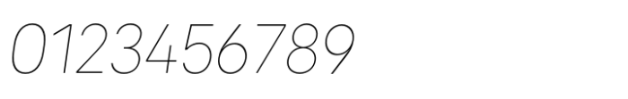 Gridink Ultra Light Oblique Font OTHER CHARS