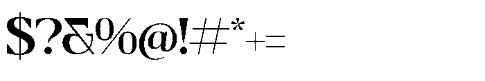 Gridova Regular Font OTHER CHARS