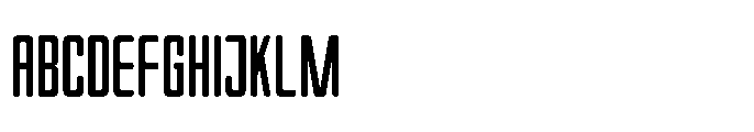 Gridpact Regular Font UPPERCASE