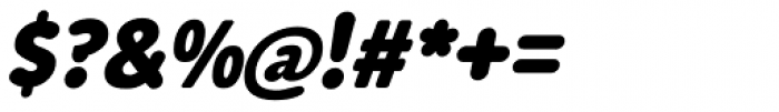 Grifa Slab Bold Italic Font OTHER CHARS