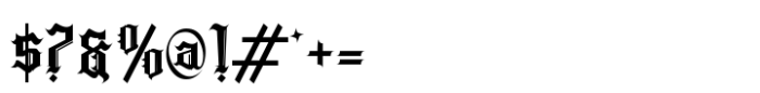 Griffends Font OTHER CHARS