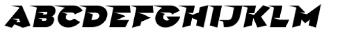 Griffin Italic Font UPPERCASE