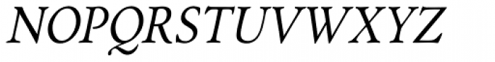 Griffo Classico Italic Font UPPERCASE
