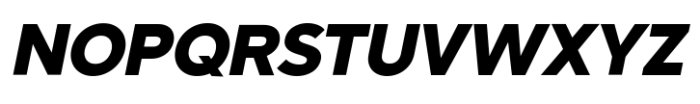Grift Black Italic Font UPPERCASE