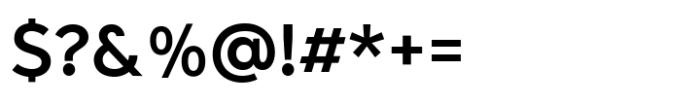 Grift Semi Bold Font OTHER CHARS