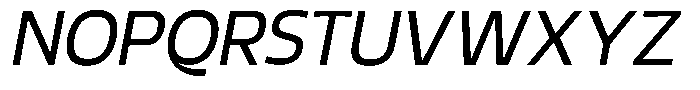 Griga Italic Font UPPERCASE