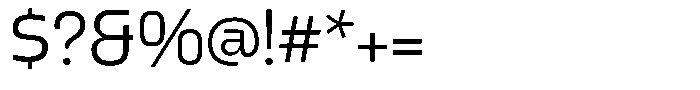 Griga Light Font OTHER CHARS