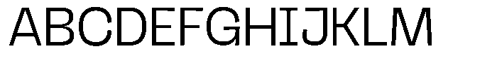 Griga Light Font UPPERCASE