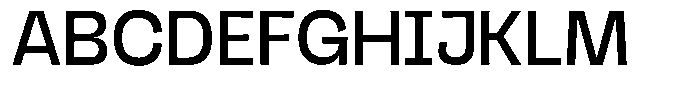 Griga Medium Font UPPERCASE
