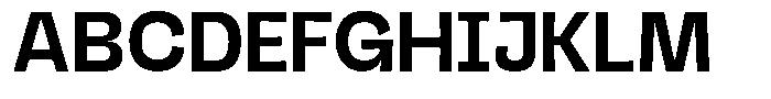 Griga Sans Bold Font UPPERCASE