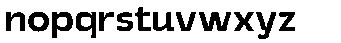Griga Sans Bold Font LOWERCASE