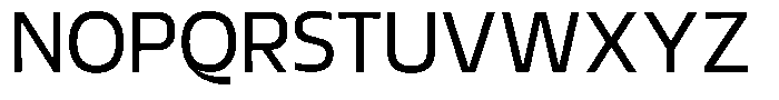Griga Sans Regular Font UPPERCASE