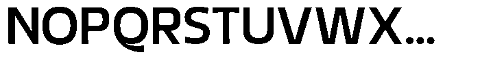 Griga Sans Semi Bold Font UPPERCASE