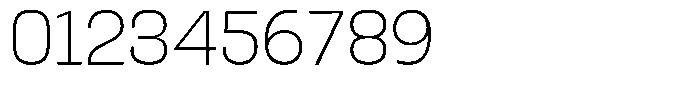 Griga Sans Thin Font OTHER CHARS