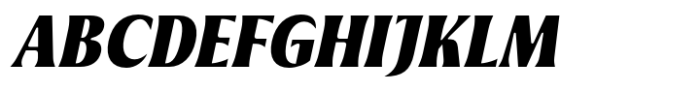 Griggs Black Flare Gr Slnt Font UPPERCASE