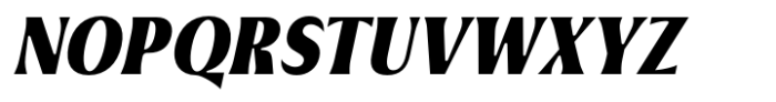 Griggs Black Flare Gr Slnt Font UPPERCASE