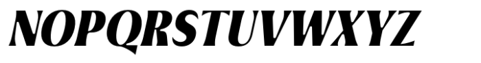 Griggs Black Flare Slnt Font UPPERCASE