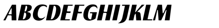 Griggs Black Sans Gr Slnt Font UPPERCASE