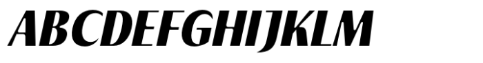 Griggs Black Sans Slnt Font UPPERCASE