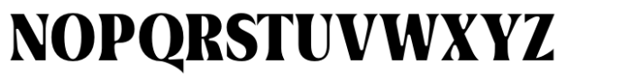 Griggs Black Serif Font UPPERCASE