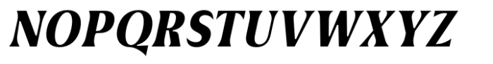 Griggs Bold Serif Gr Slnt Font UPPERCASE