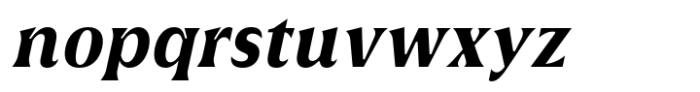 Griggs Bold Serif Gr Slnt Font LOWERCASE