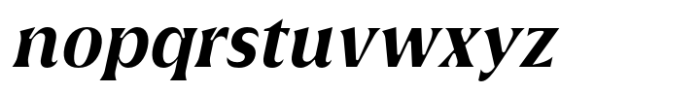 Griggs Bold Serif Slnt Font LOWERCASE
