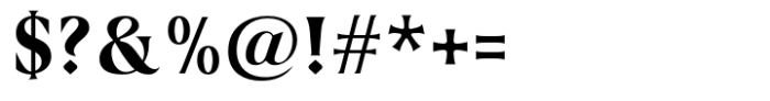 Griggs Bold Serif Font OTHER CHARS
