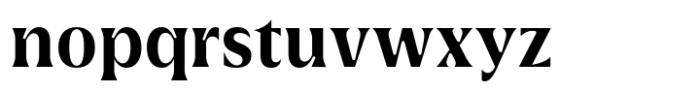 Griggs Bold Serif Font LOWERCASE