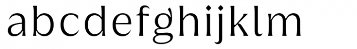 Griggs Light Flare Gr Font LOWERCASE