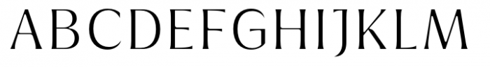 Griggs Light Flare Font UPPERCASE