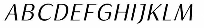 Griggs Light Sans Gr Slnt Font UPPERCASE