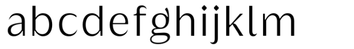 Griggs Light Sans Gr Font LOWERCASE