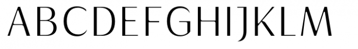 Griggs Light Sans Font UPPERCASE