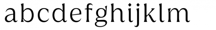 Griggs Light Serif Gr Ss02 Font LOWERCASE