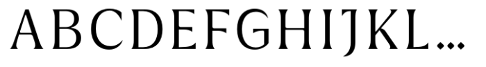 Griggs Light Serif Gr Font UPPERCASE