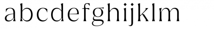 Griggs Light Serif Ss01 Font LOWERCASE