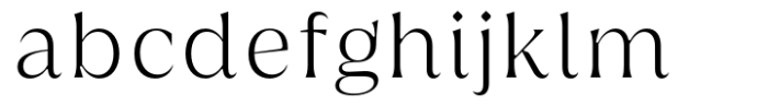 Griggs Light Serif Ss02 Font LOWERCASE