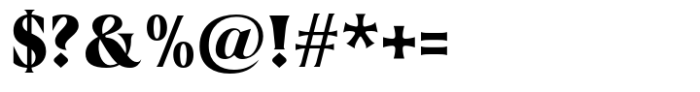 Griggs Serif Black Font OTHER CHARS