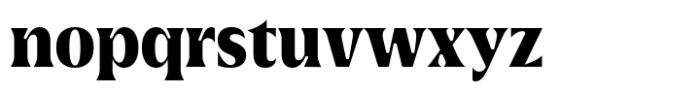 Griggs Serif Black Font LOWERCASE