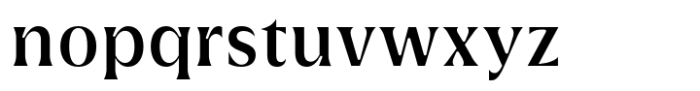 Griggs Serif Semi Bold Font LOWERCASE
