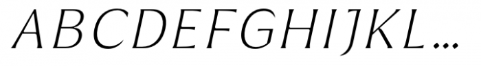 Griggs Thin Flare Gr Slnt Font UPPERCASE