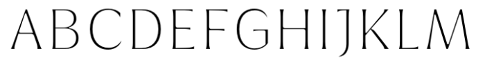 Griggs Thin Flare Font UPPERCASE