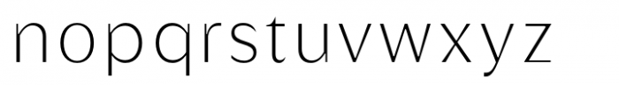 Griggs Thin Sans Gr Font LOWERCASE