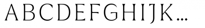 Griggs Thin Serif Gr Ss02 Font UPPERCASE