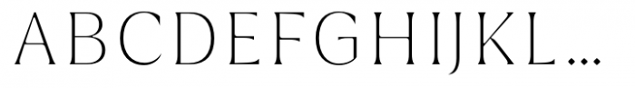 Griggs Thin Serif Ss01 Font UPPERCASE