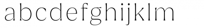 Griggs Thin Serif Ss01 Font LOWERCASE