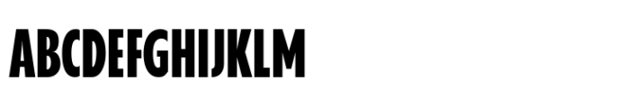 Grik Bk Extra Condensed Font UPPERCASE